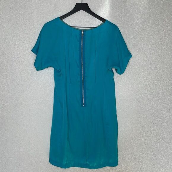rag & bone Teal Mini Dress Size 4 - Picture 2 of 8